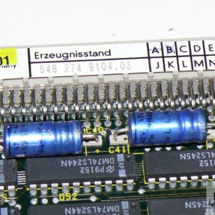 SIEMENS Sinumerik Sirotec 6FX1127-4AD01 System Board 6FX11274AD01 E-Stand: B