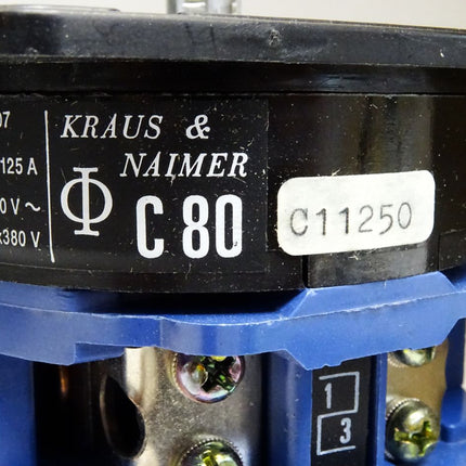 Kraus&Naimer C80 C11250 E / Neu OVP