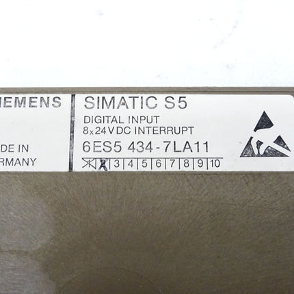 Siemens Simatic S5 6ES5434-7LA11 / 6ES5 434-7LA11 / E:2