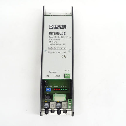 Phoenix Contact IBS 24 BK-LWL-K-E Bus Terminal 24VDC 2840048 neu-OVP