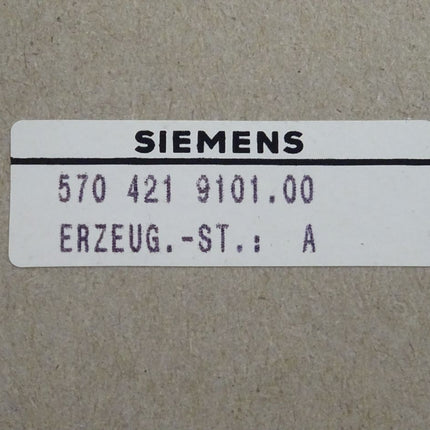 Siemens 6FX1142-1BA01 Terminalblock 5704219101.00 E: A NEU-OVP