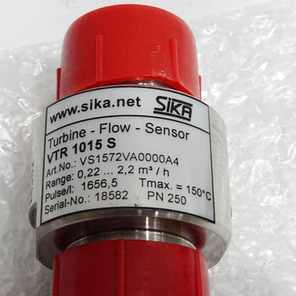 Sika Turbine-Flow-Sensor VTR 1015 S VS1572VA0000A4 / Neu