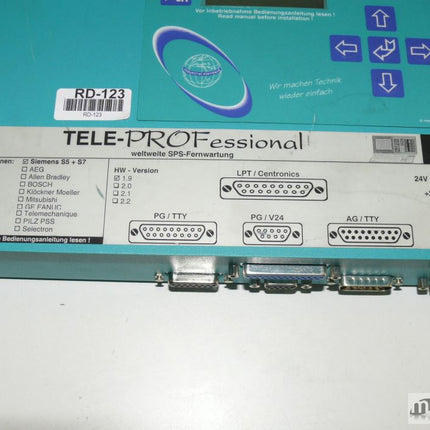 Tele -PROFessional SPS-Fernwartung /  Siemens S5+S7 HW-Version 1.9