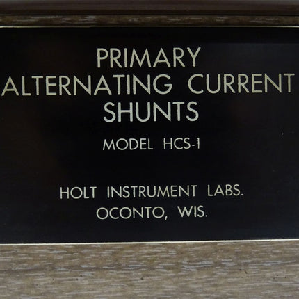 Holt Instruments Labs HCS-1 Shunt Koffer Set