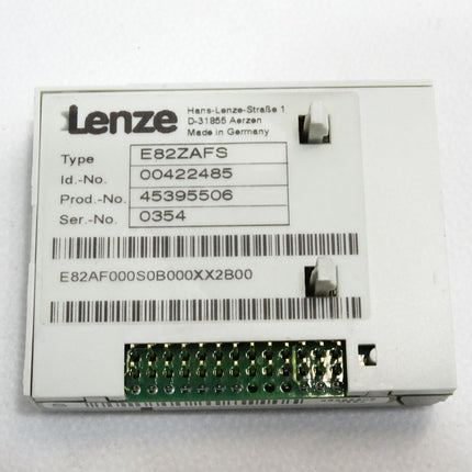 Lenze E82ZAFS 00422485 8200 Vector Interface Module