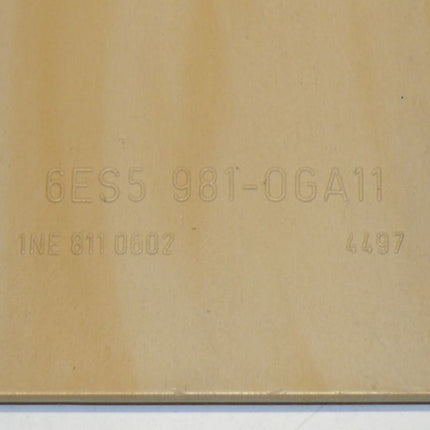 Siemens 6ES5981-0GA11 / 6ES5 981-0GA11 Blende