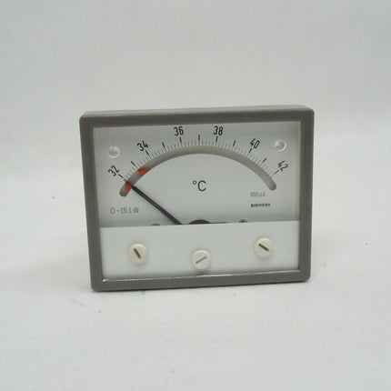 Siemens  analoge Temperaturanzeige 32 - 42 Grad Celsius