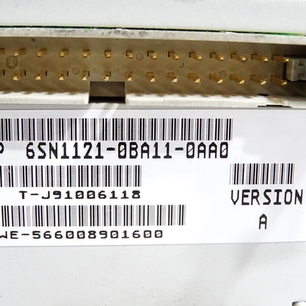 Siemens 6SN1121-0BA11-0AA0 Version A Simodrive 611 Regelungseinschub