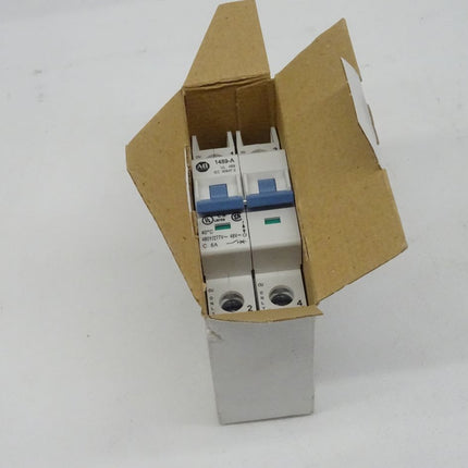 AB Allen Bradley 1489-A2C060 SER. A  Leitungsschutzschalter 2 Pole 6A C