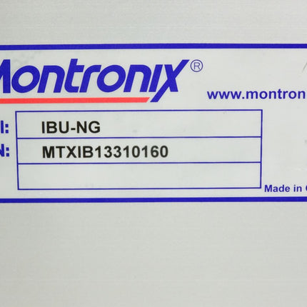 Montronix IBU-NG PulseNG