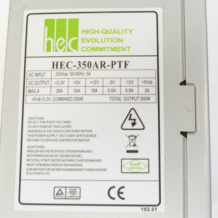 HEC Power Supply HEC-350AR-PTF 350W