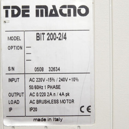 TDE Macno BIT-200-2/4