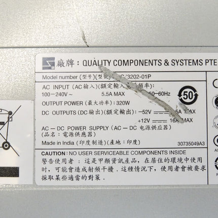 Power Supply DCJ3202-01P EX-PWR-320-AC 740-020957