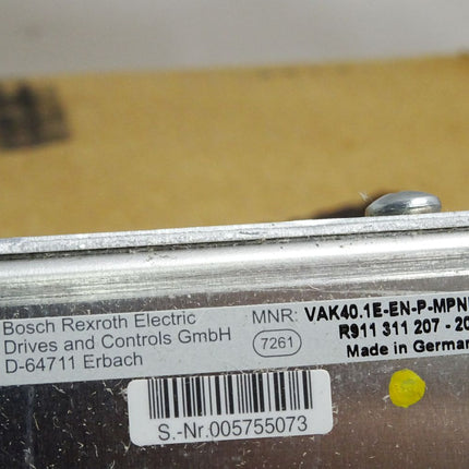 Bosch Rexroth Tastatur VAK40.1E-EN-P-MPNN R911311207-201 / Neuwertig OVP