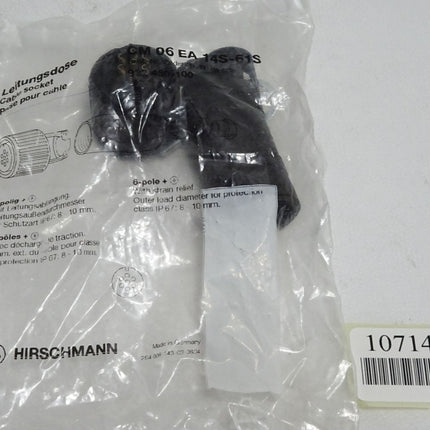 Hirschmann Leitungsdose CM 06 EA 14S-61S 932460-100 932 460-100 / Neu OVP