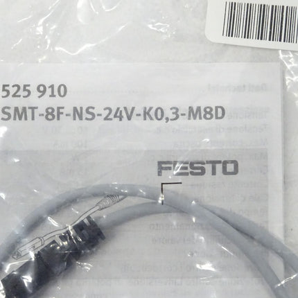 Festo 525 910 SMT-8F-NS-24V-K0,3-M8D NEU-OVP versiegelt / 525910