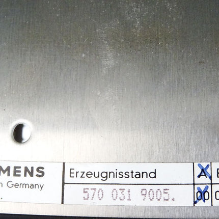 Siemens Sinumerik 810T / 6FC3241-0AA-Z / 5700319005.00