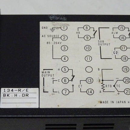 Roth 134-R/E BK.H.DR Digitaler Temperaturregler WP173-4