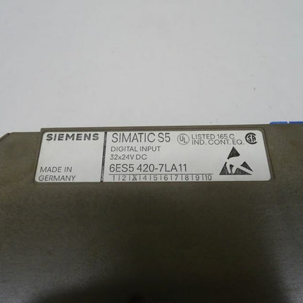 Siemens 6ES5420-7LA11 Simatic S5 6ES5 420-7LA11 E:03 Digital Input