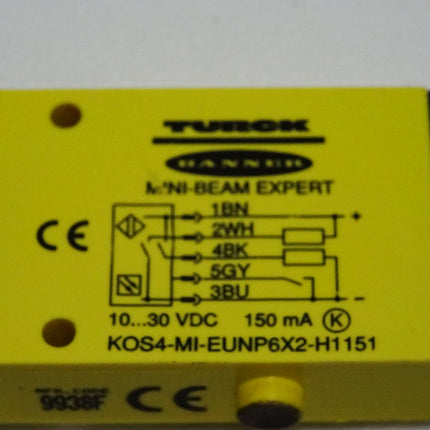 Banner Turck Mini-Beam KOS4-MI-EUNP6X2-H1151