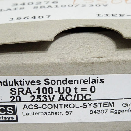 ACS Contsys Konduktives Sondenrelais SRA-100-U0 t=0 / Neu OVP