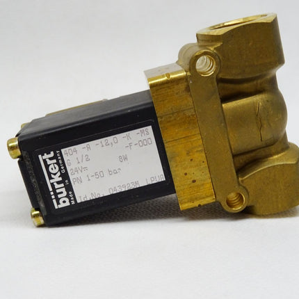 Bürkert Magnetventil 043923M / 404-A-12,0-k-MS 1/2-024/= -F-000 / Neu OVP