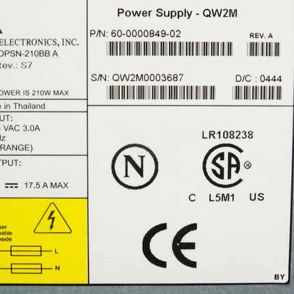 Delta Electronics DPSN-210BB A 60-0000849-02