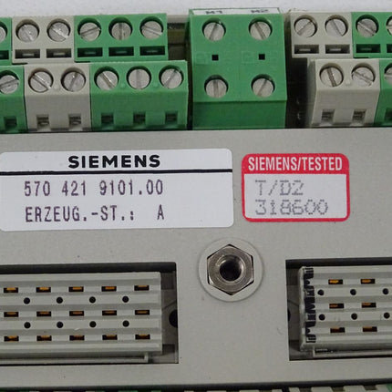 Siemens 6FX1142-1BA01 Terminalblock 5704219101.00 E: A NEU-OVP