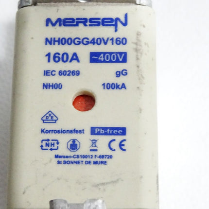 Mersen Sicherung NH00GG40V160 160A 400VAC NH00 100kA