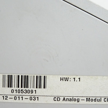 Sigmatek CNC031 CD Analog Modul 12-011-031 HW:1.1