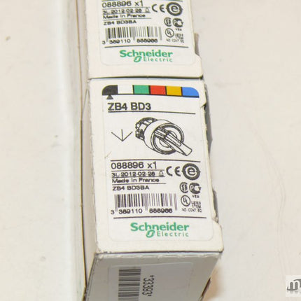 NEU-OVP: 1x Schneider  ZB4 BD3 Knebeltaste 088896