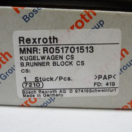 Rexroth R051701513 Kugelwagen CS Neu-OVP