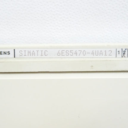 Siemens Simatic 6ES5470-4UA12 / 6ES5 470-4UA12