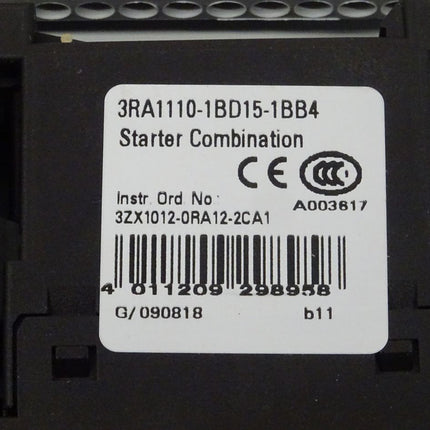 Siemens 3RA1110-1BD15-1BB4 / 3RA1 110-1BD15-1BB4 NEU/OVP