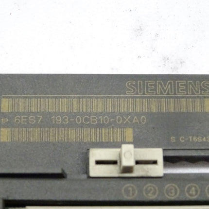 Siemens SIMATIC S7 6ES7193-0CB10-0XA0 / 6ES7 193-0CB10-0XA0 Terminalblock