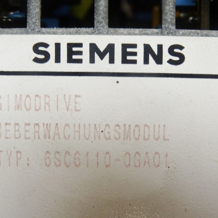 Siemens Simodrive Überwachungsmodul / 6SC6110-0GA01