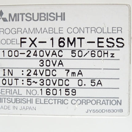 MItsubishi Programmable Controller FX-16MT-ESS