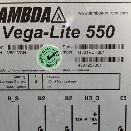 Lambda Vega-Lite 550 V501VCH Netzteil