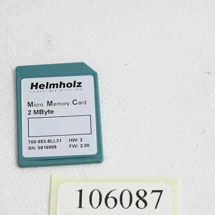 Helmholz MMC Micro Memory Card 2MB 700-953-8LL31