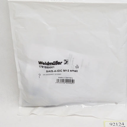 Weidmüller 1781550001 SAIS-4-IDC M12 small / Neu OVP