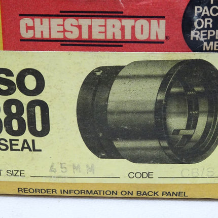 Chesterton Seal 45mm ISO880 CB/S / Neu OVP