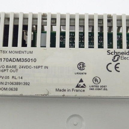 Schneider TSX Momentum 170ADM35010 SPS-E/A Modul 170FNT11001