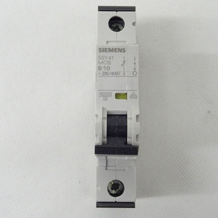 Siemens 5SY41 MCB B10 Leistungsschutzschalter