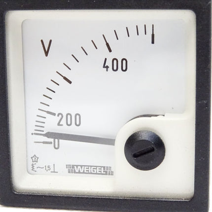 Weigel Voltmeter 0-500V EQ48K