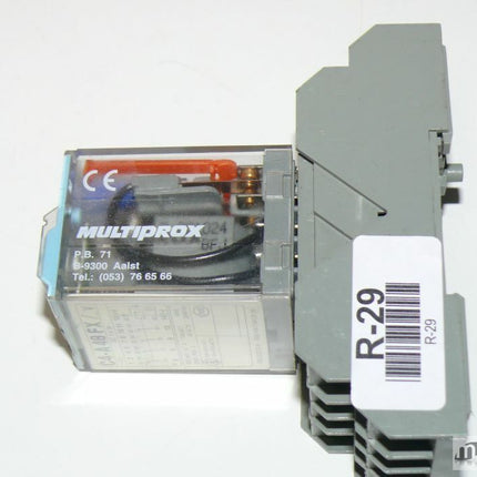 Releco C4-A 48 FX Multiprox + Stecksockel 10A 380V