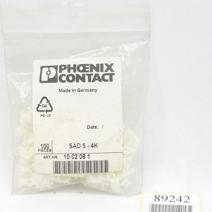 Phoenix Contact SAD5-4K / 1002081 / Inhalt : 100 Stück / Neu OVP