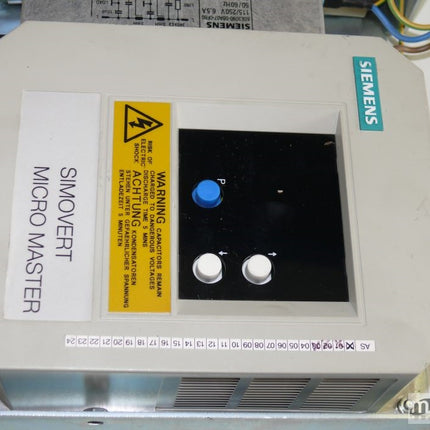 Siemens MicroMaster 6SE3013-4BA07-3KK0 / 4693057 / G85139-D2792-A075