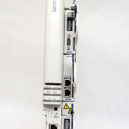 Lenze Servo Umrichter L-force Multi Drive HighLine E94AMHE0044 + Backplane E94AZPM0044 / Neuwertig OVP