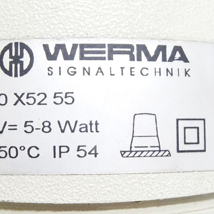 Werma 830 X52 55 830X5255 Signalleuchte rot