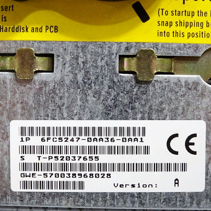 Siemens Panel OP031 10.4" 6FC5203-0AB11-0AA2 6FC5247-0AA36-0AA1 MMC103 6FC5210-0DA20-2AA1